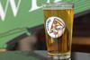 Pizza and Pint glass (Photo NJ Transit)